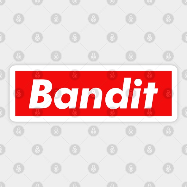 Bandit Sticker by monkeyflip